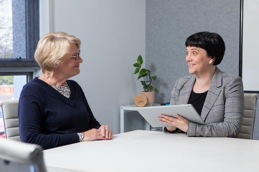 Inspire HQ colleagues in conversation
